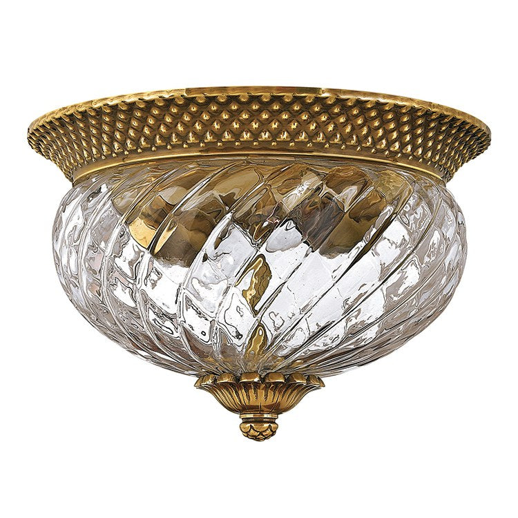 Plantation Two-Light Flush Mount Ceiling Light - Frankwebs