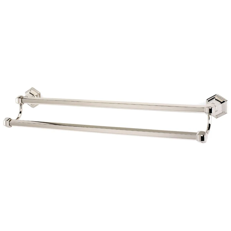 Towel Bar Nicole Bath 30 Inch Double Polished Brass 6 Inch - Frankwebs