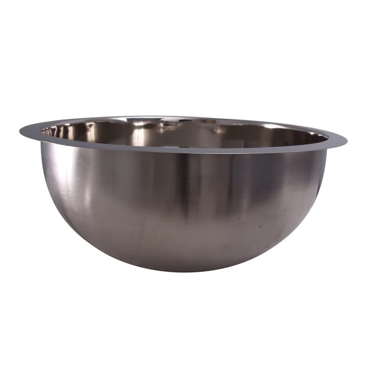 Lavatory Bowl Arisbel Single Bowl 18 Inch Polished Nickel 7-5/8 Inch - Frankwebs