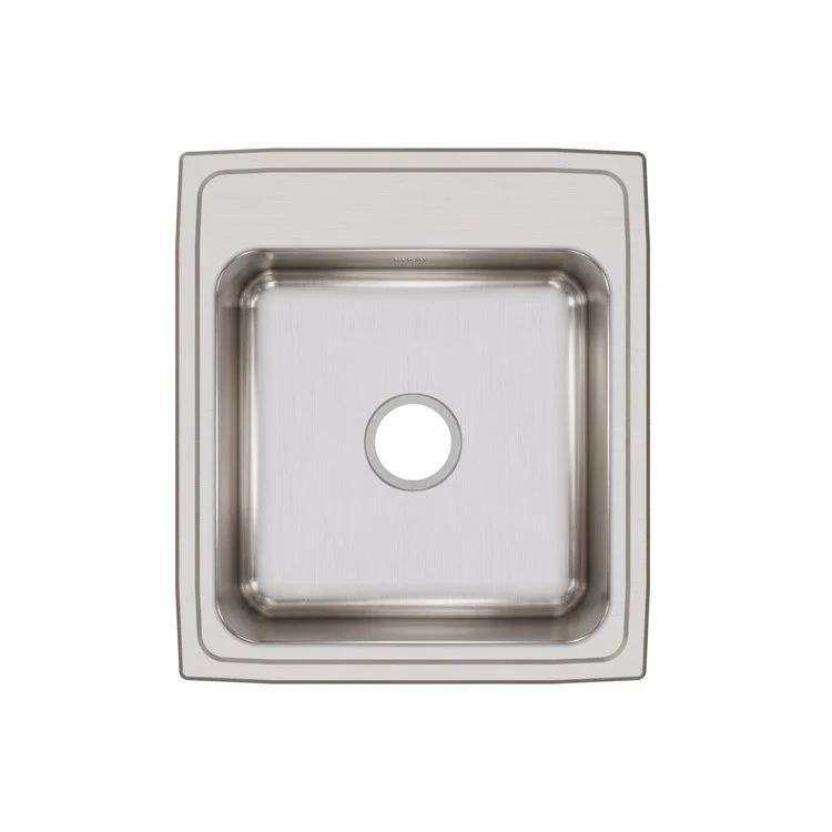 Kitchen Sink Gourmet 19.5 x 22 Inch Single Bowl Lustrous Satin Drop-In 10-1/8 Inch - Frankwebs