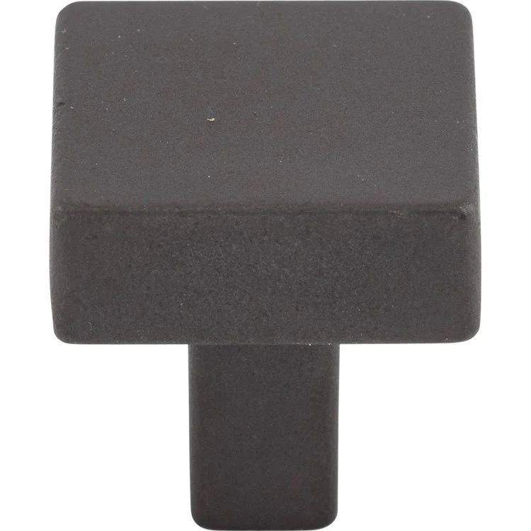 Knob Barrington Channing Flat Black Zinc Alloy 1-1/16 Inch - Frankwebs