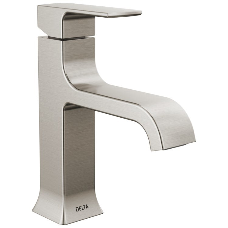 Lavatory Faucet Velum 1 Lever ADA WaterSense Brilliance Stainless 1.2 Gallons per Minute 3-3/4 Inch - Frankwebs