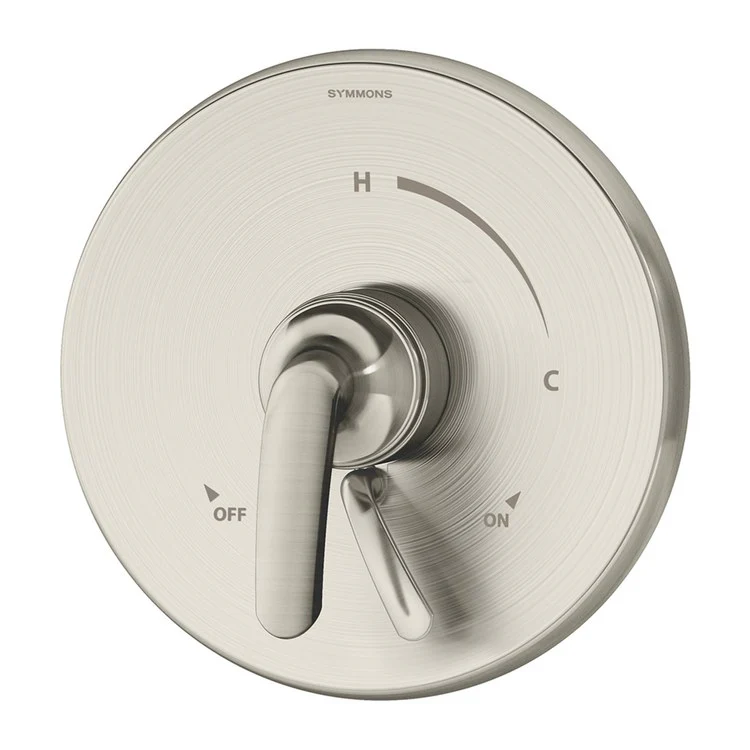Shower Valve Trim Birch with VersaFlex Integral Diverter 1 Lever Satin Nickel ADA for S261/262 Series Temptrol VersaFlex Shower Valve - Frankwebs