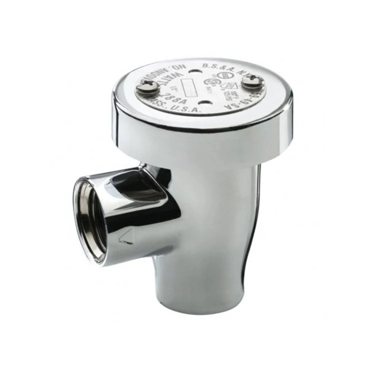 Vacuum Breaker 45DEG Chrome Plated Syphon Commercial - Frankwebs