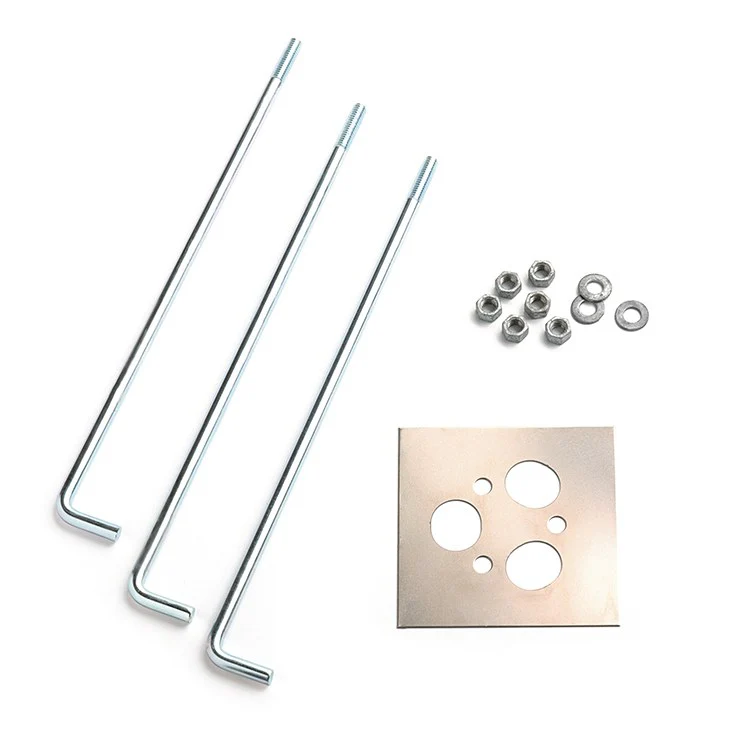 Bollard Mounting Accessories Kit - Frankwebs