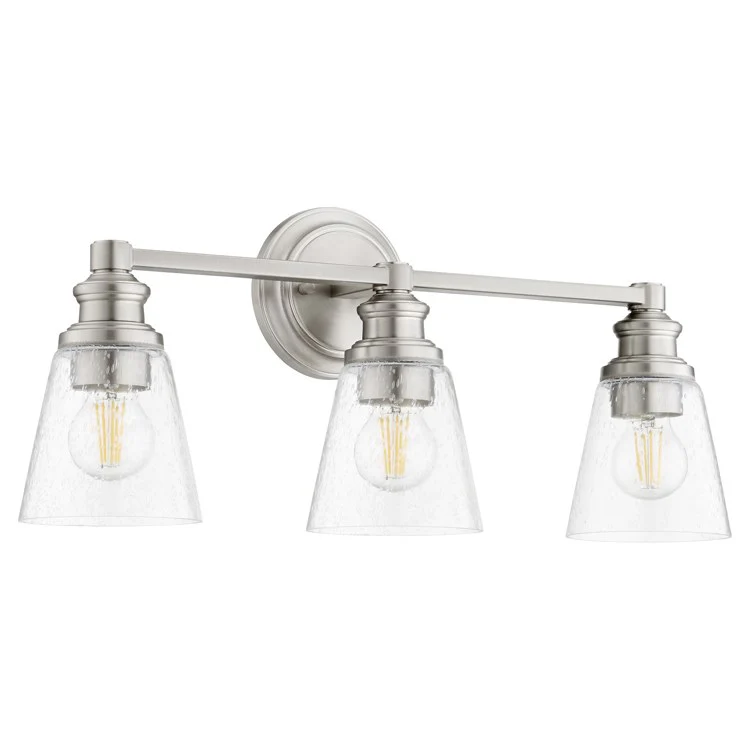 Dunbar Three-Light Bathroom Vanity Fixture - Frankwebs