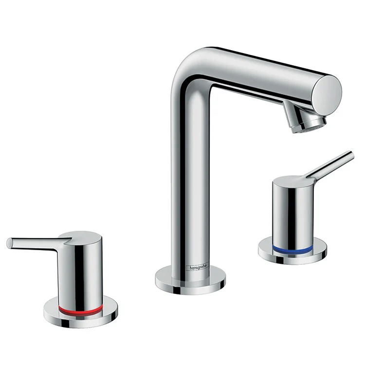 Talis S 150 Two Handle Widespread Bathroom Faucet with Drain - Frankwebs
