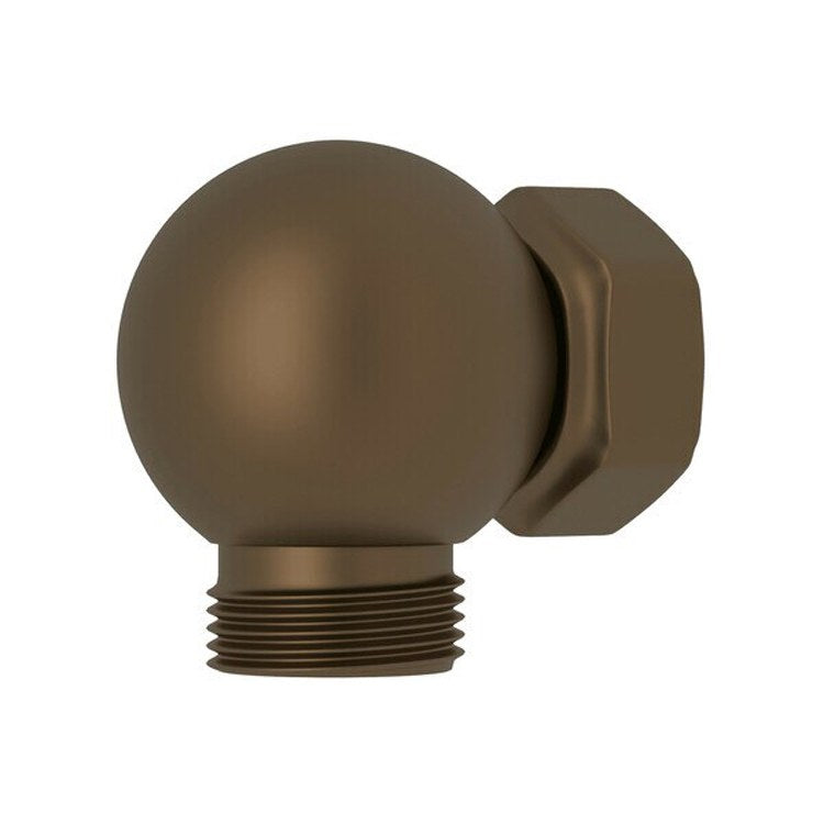 Handshower Elbow Swivel Outlet & Connector Brass English Bronze for Exposed Shower Valves - Frankwebs