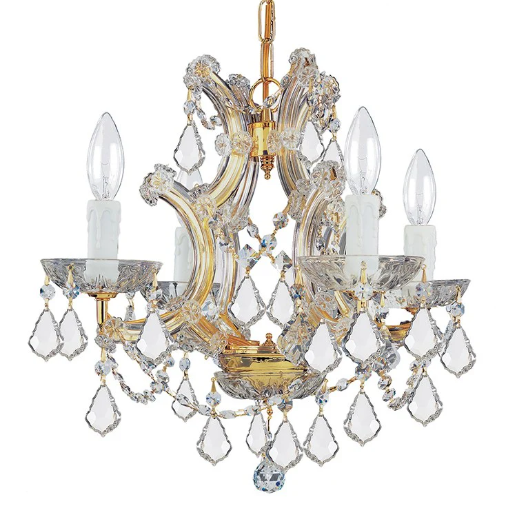 Maria Theresa Four-Light Mini Chandelier - Frankwebs
