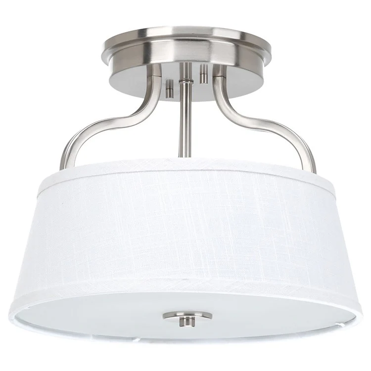 Arden Two-Light Semi-Flush Convertible Ceiling Light - Frankwebs