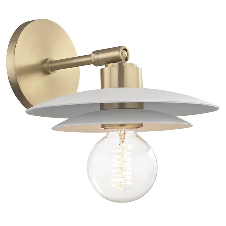 Milla Single-Light Small Wall Sconce - Frankwebs