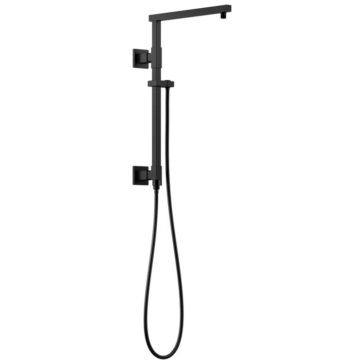 Shower Column Emerge Universal Showering Components Angular Matte Black 18 Inch - Frankwebs