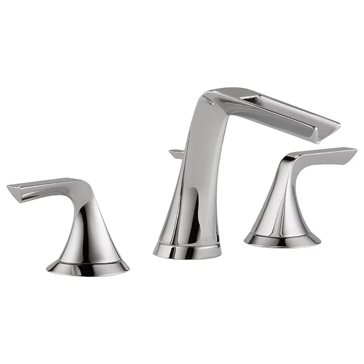 Sotria Two Handle Widespread Channel Spout Bathroom Faucet with Pop-Up Drain - Frankwebs