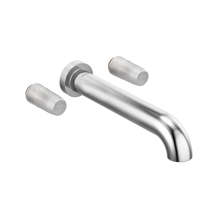 Tub Filler Trim Litze Wall Mount Less Handle Polished Chrome ADA 8-16 Inch Spread Less Handshower 9.3 Gallons per Minute - Frankwebs