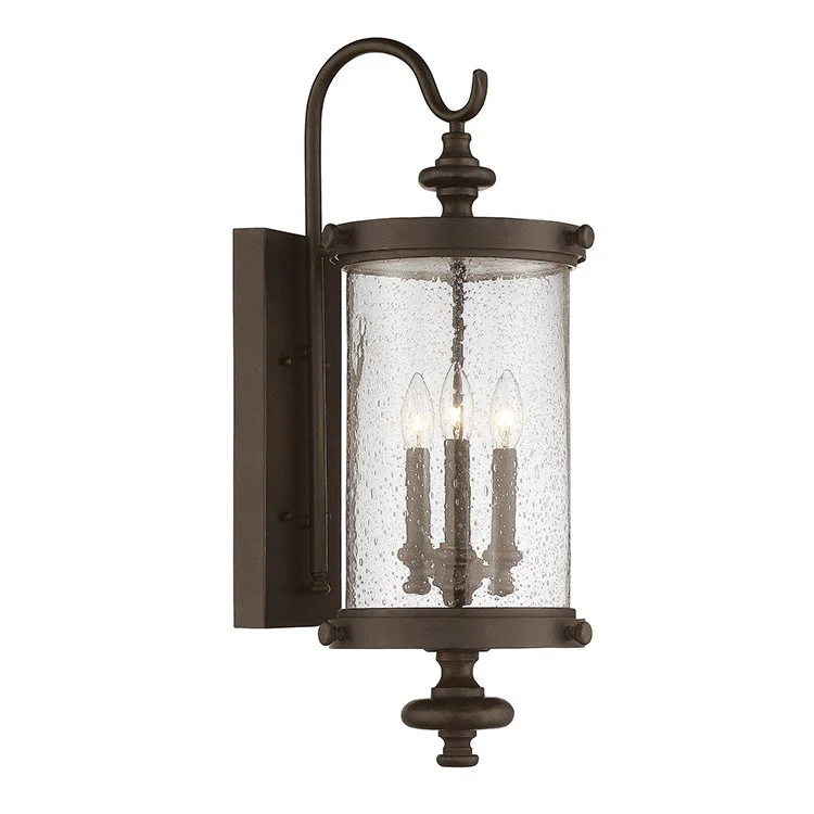 Palmer Three-Light Outdoor Wall Mount Lantern - Frankwebs