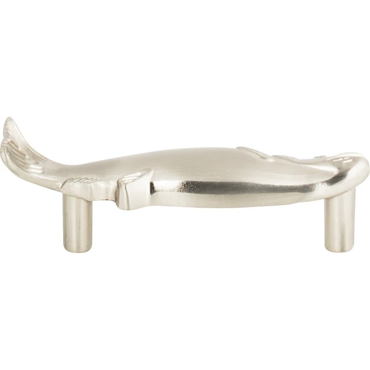 Drawer Pull Atlas Nautical/Ocean Fish Brushed Nickel Zinc Alloy 3 Inch 4 Inch - Frankwebs