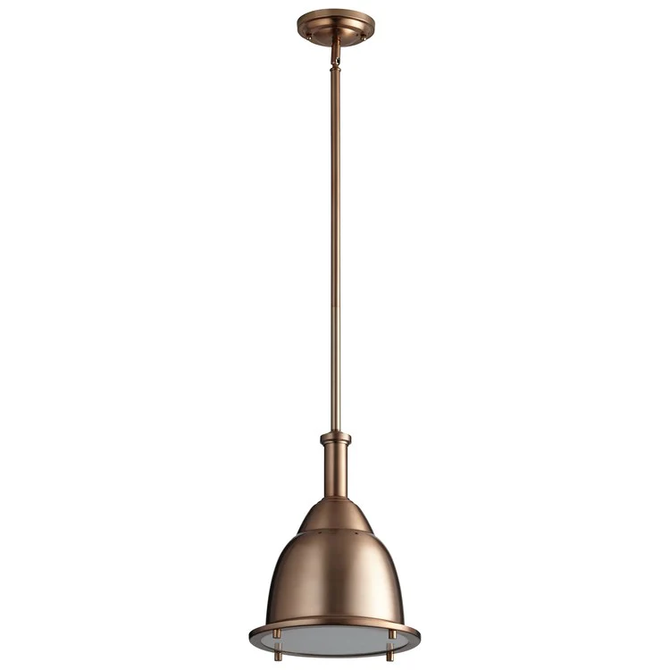 Ruvo Single-Light 24-Watt LED Pendant - Satin Nickel - Frankwebs
