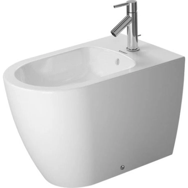 Bidet ME by Starck 1 Hole White 14-5/8 x 23-5/8 Inch Vitreous China - Frankwebs