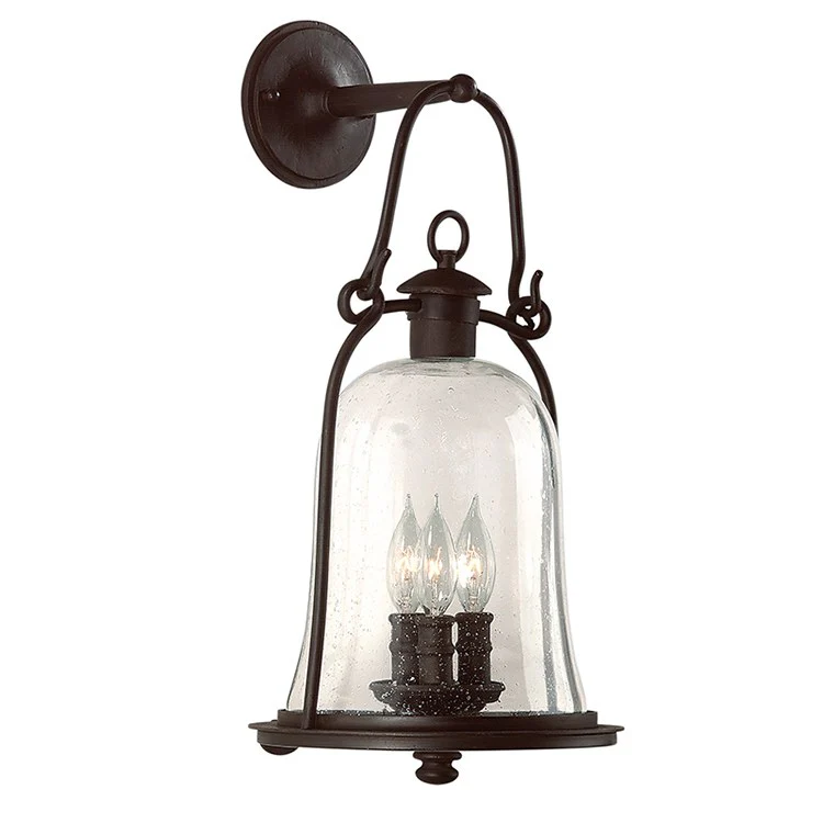 Owings Mill Three-Light Large Outdoor Wall Lantern - Frankwebs