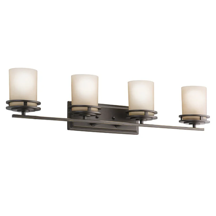 Hendrik Four-Light Bathroom Vanity Fixture - Frankwebs