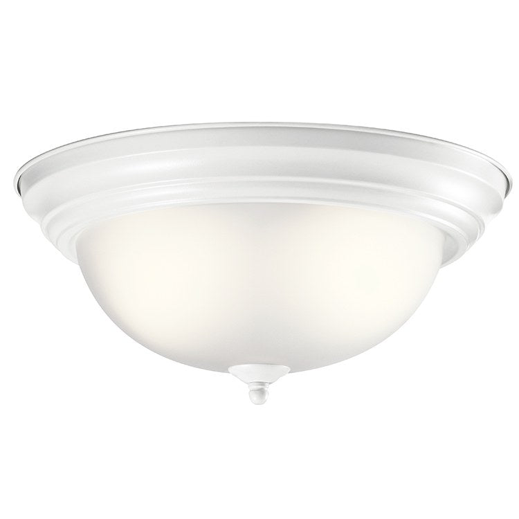Two-Light Flush Mount Ceiling Fixture - Frankwebs