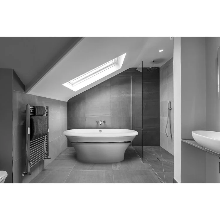 Soaking Tub Designer Collection Chloe 70 x 40 Inch Freestanding Tub Only Center Bone Acrylic - Frankwebs