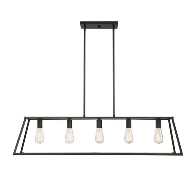 Denton Five-Light Linear Chandelier - Frankwebs
