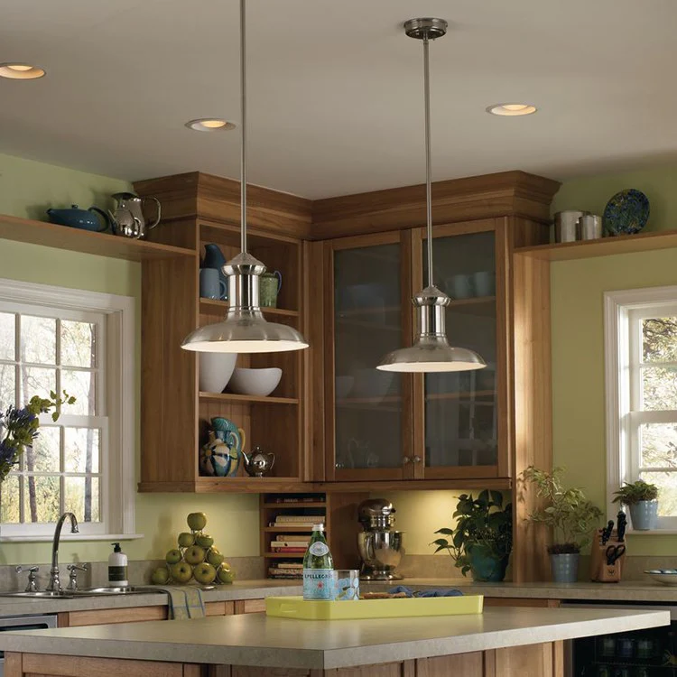 Brookside Single-Light Pendant with AC LED Module - Frankwebs