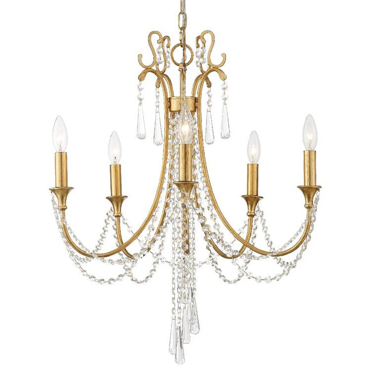 Arcadia Five-Light Chandelier - Frankwebs