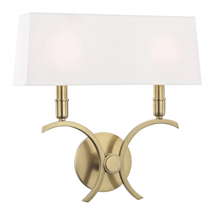 Gwen Two-Light Large Wall Sconce - Frankwebs