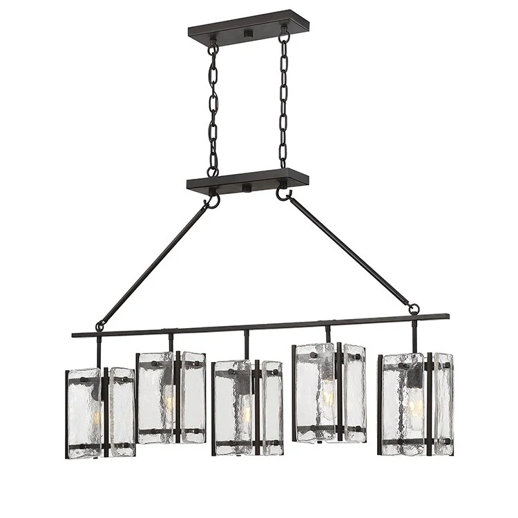 Glenwood Five-Light Linear Chandelier - Frankwebs