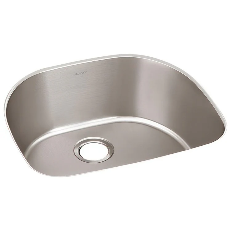 Kitchen Sink Lustertone Iconix 23.625 x 21.25 Inch Single Bowl Luminous Satin Undermount Drain Location Rear Center - Frankwebs