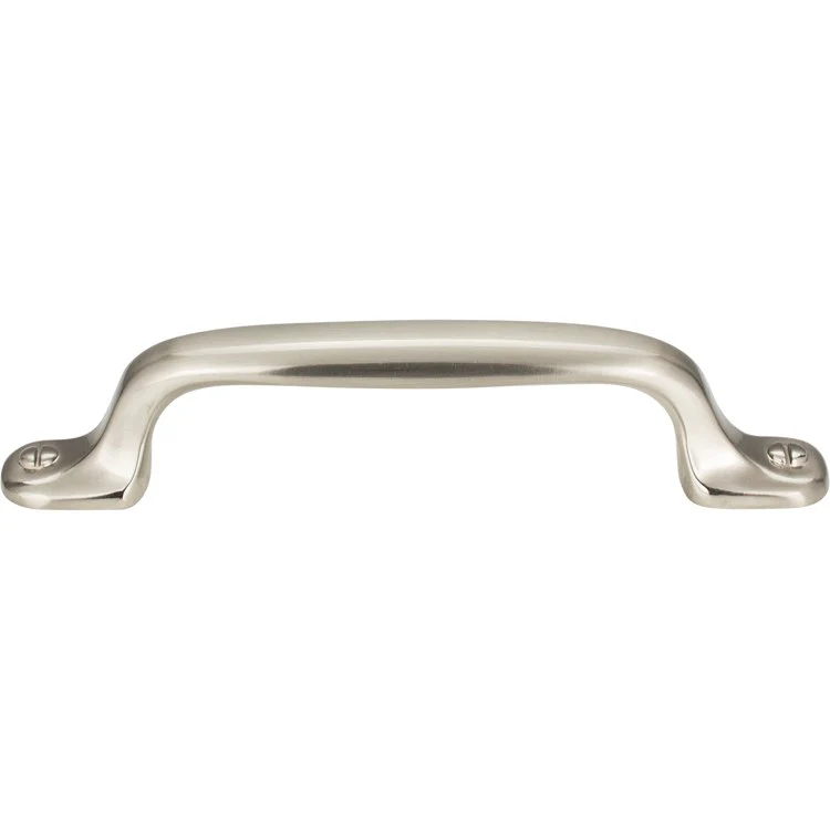 Drawer Pull Atlas Ergo Brushed Nickel Zinc Alloy 3-3/4 Inch 5-1/2 x 11/16 Inch - Frankwebs