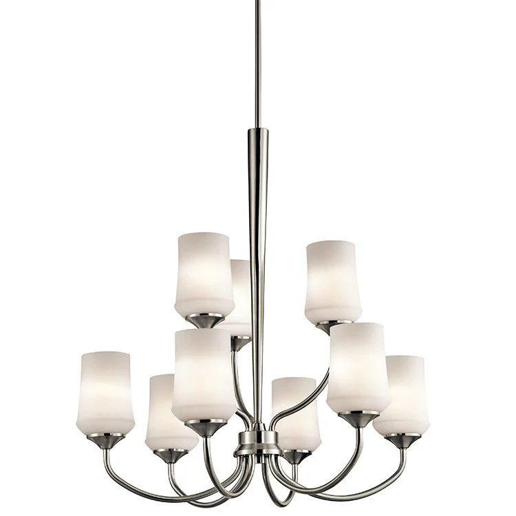Aubrey Nine-Light Two-Tier Chandelier - Frankwebs