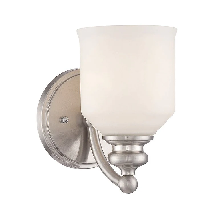 Melrose Single-Light Bathroom Wall Sconce - Frankwebs