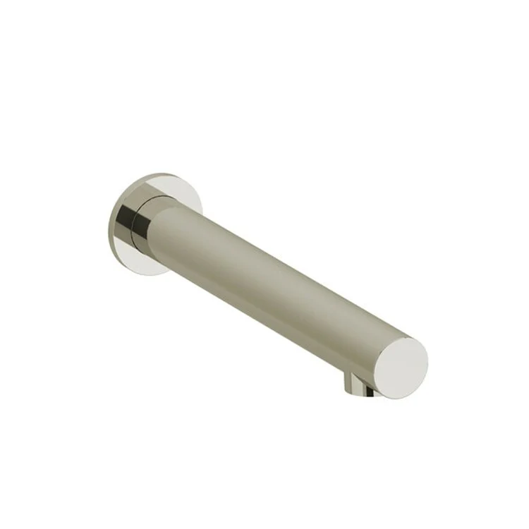 Tub Spout Round Polished Nickel 8-3/4L Inch Brass - Frankwebs
