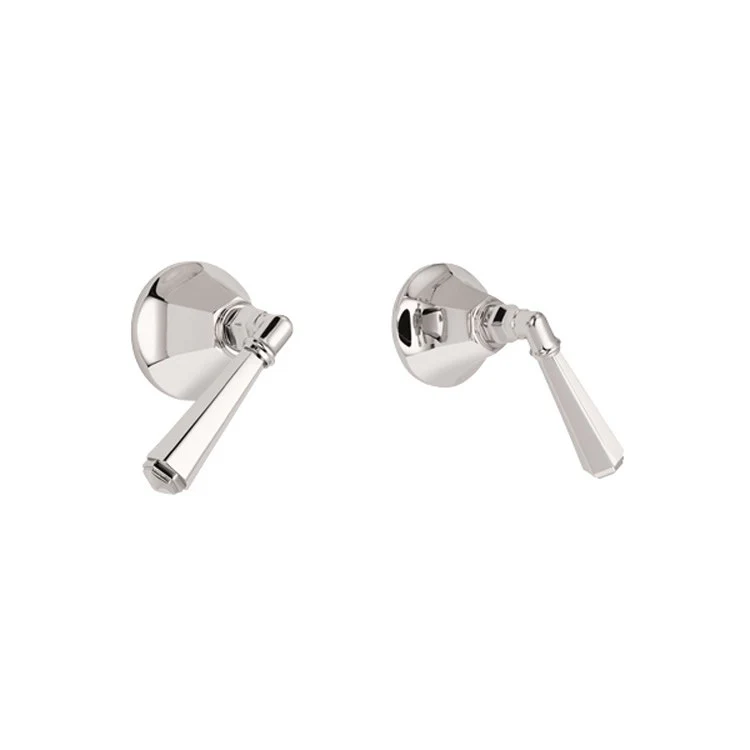 Handle Monterey Brass 2 Lever Polished Nickel ADA for Tub or Shower - Frankwebs