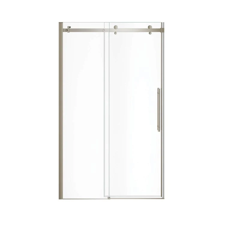 Shower Door Vela Sliding 47L x 78-3/4H Inch Chrome Clear 5/16 Inch 44-1/2 to 47x78-3/4 Inch - Frankwebs