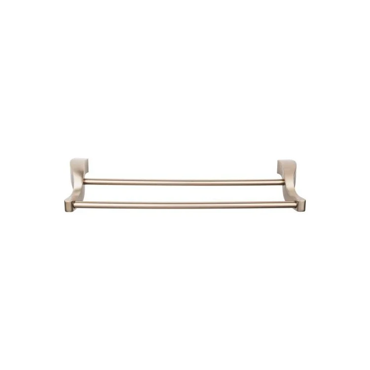 Towel Bar Aqua Bath 18 Inch Double Polished Chrome Zinc Alloy 5-1/2 Inch for Bath Hardware - Frankwebs