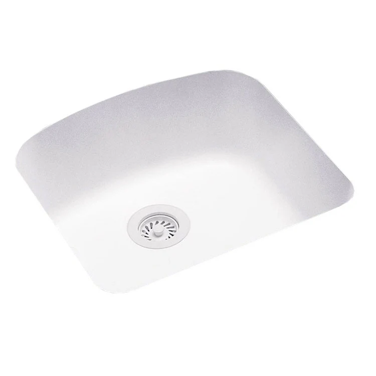 Sink Bowl Large Single Bowl Undermount 21 x 20 Inch Bisque 8-1/4 Inch - Frankwebs