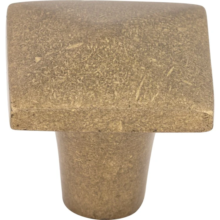Knob Aspen Square Silicon Bronze Light Bronze 1-1/4 x 1-1/4 x 1-1/4 Inch 1-1/4 Inch - Frankwebs