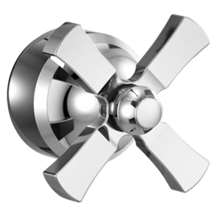 Handle Kit Dorval Metal 1 Cross Chrome for Tub and Shower Faucets - Frankwebs