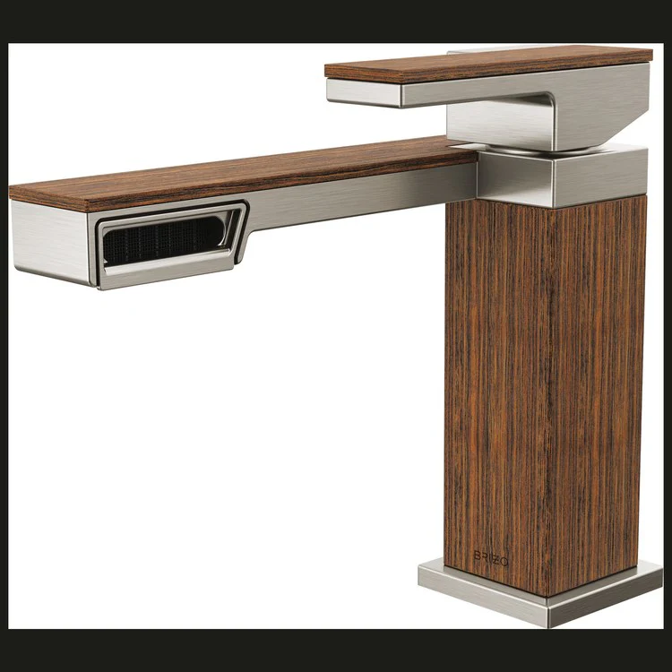 Lavatory Faucet Frank Lloyd Wright 1 Lever ADA WaterSense Brilliance Polished Nickel 1.2 Gallons per Minute - Frankwebs