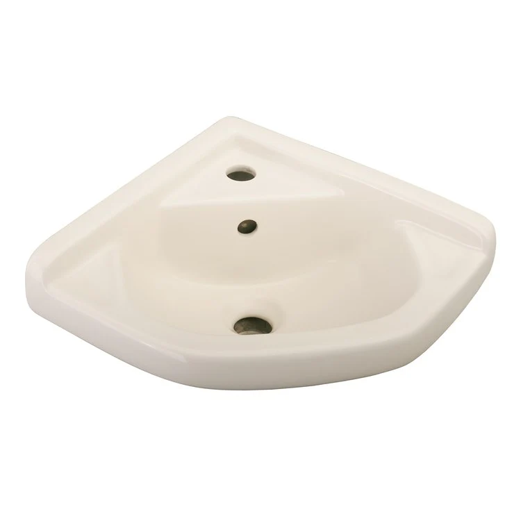 Lavatory Sink Corner with Hangers 14 Inch Bisque - Frankwebs