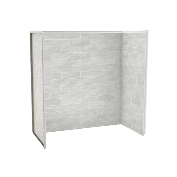 Tub Wall Utile Organik 60 x 30 x 60 Inch Permafrost Composite - Frankwebs