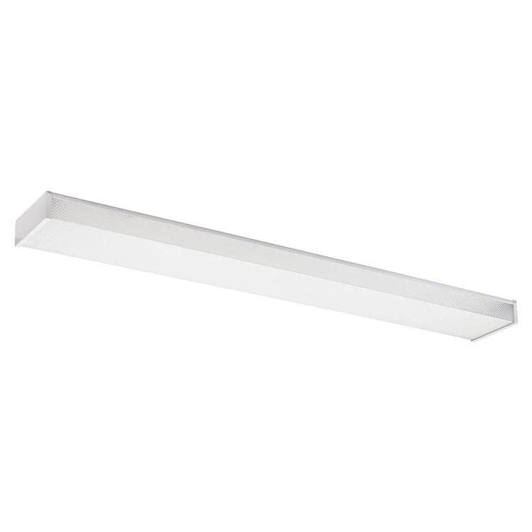 Drop Lens Two-Light Fluorescent Flush Mount Ceiling Fixture - Frankwebs