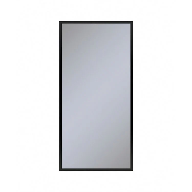 Medicine Cabinet Profiles 24W x 48H x 4D Inch 1 Doors Mirror Polished Nickel Flat Top Reversible Non-Electric - Frankwebs