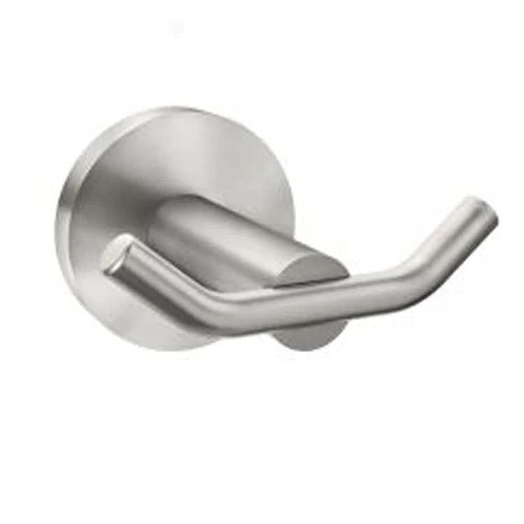 Robe Hook Arlys Double Chrome 2-1/8 Inch 2-7/8 Inch Concealed Screw Zinc - Frankwebs