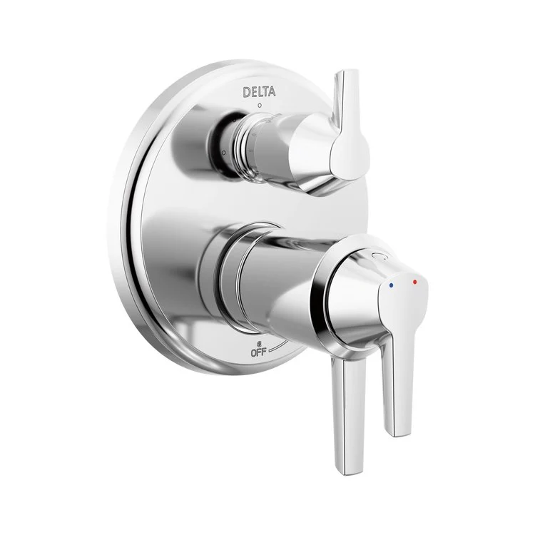 Diverter Trim Galeon 17T 3 Setting Matte Black 6-3/4 Inch 5-1/4 Inch - Frankwebs