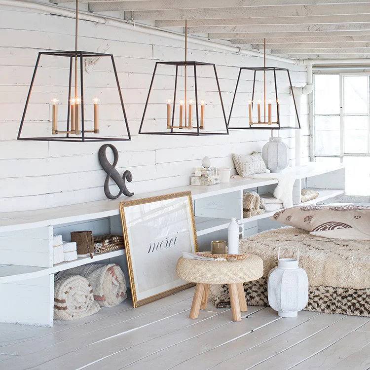 Fulton Four-Light Stem-Hung Pendant - Frankwebs